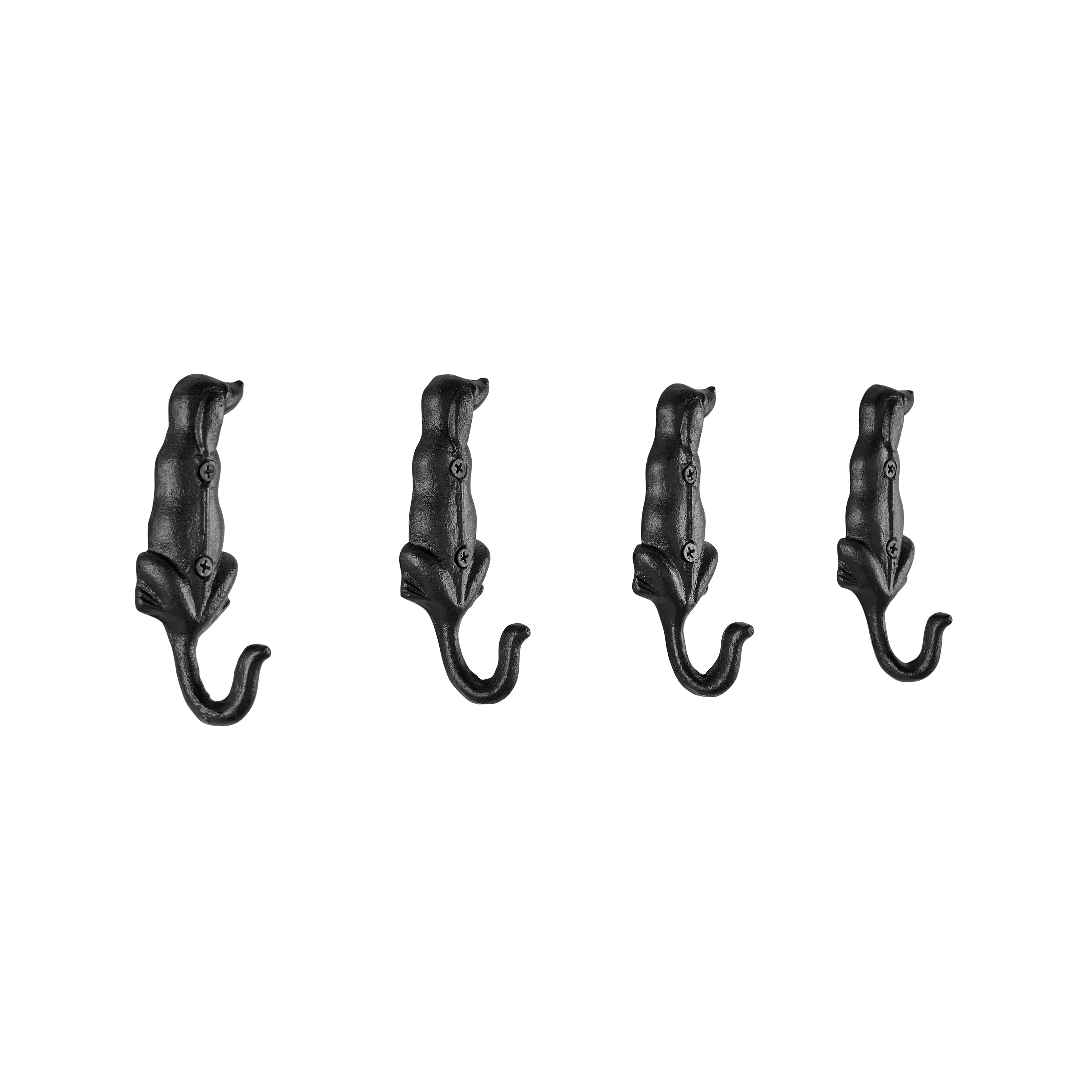 Dog Tail Wag Wall Hooks (Set of 4)