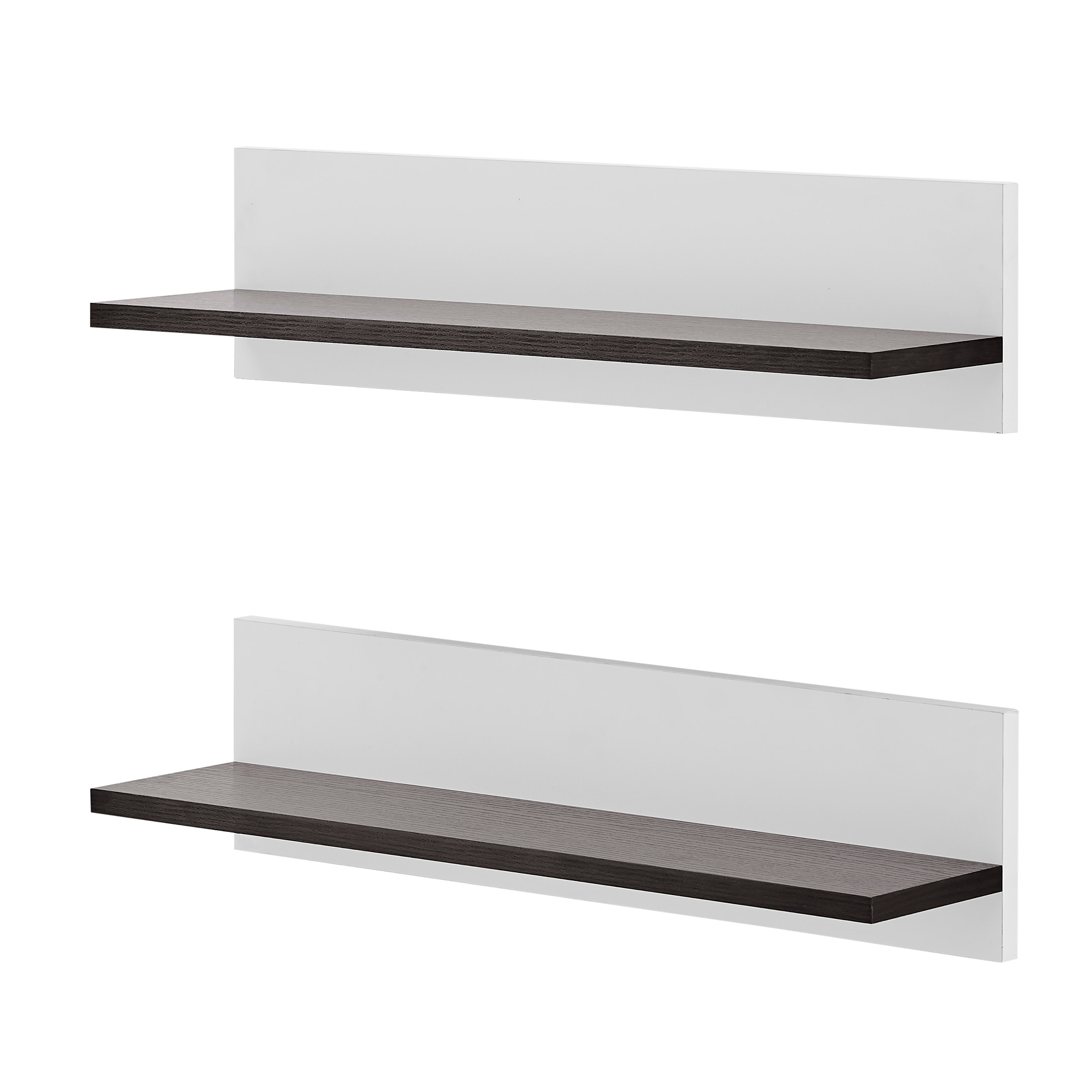 White/Dark Walnut