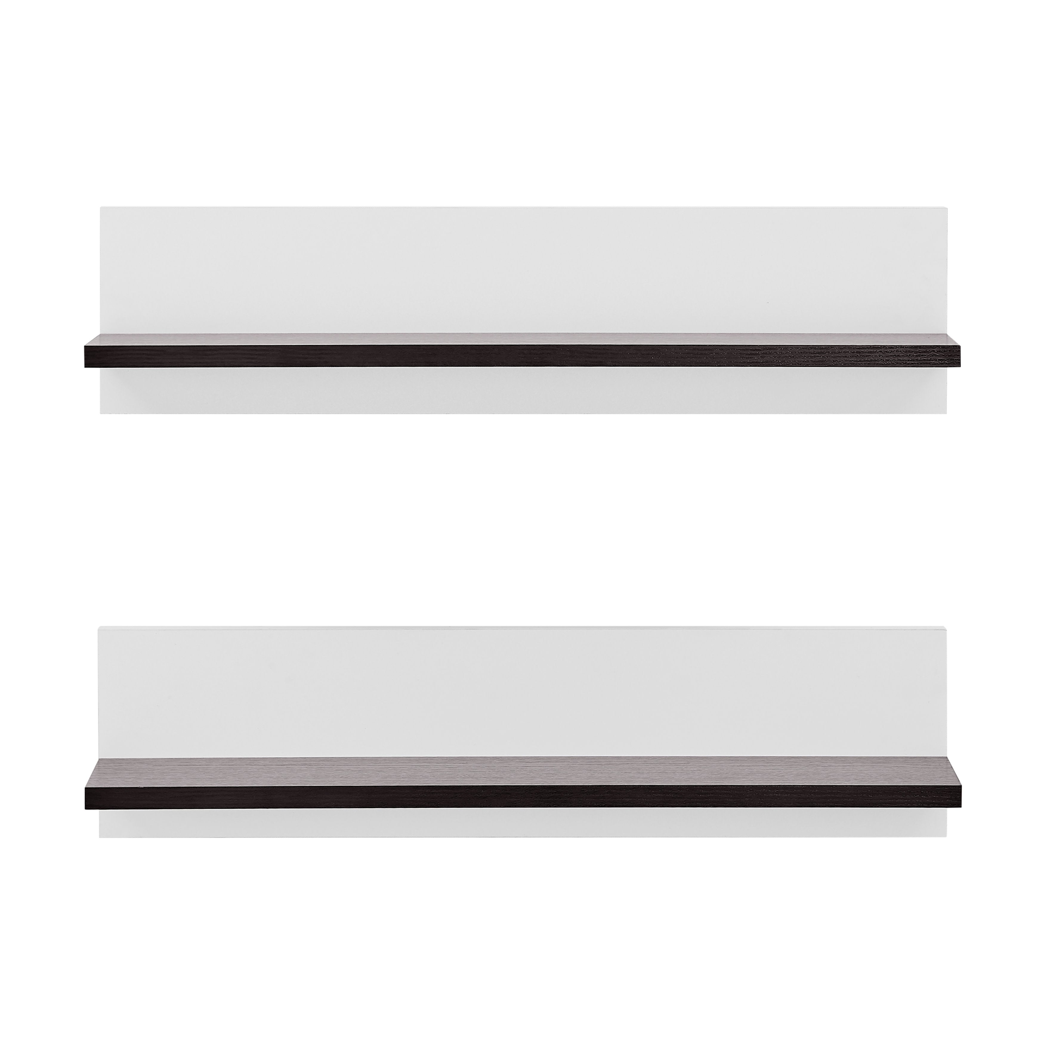 White/Dark Walnut