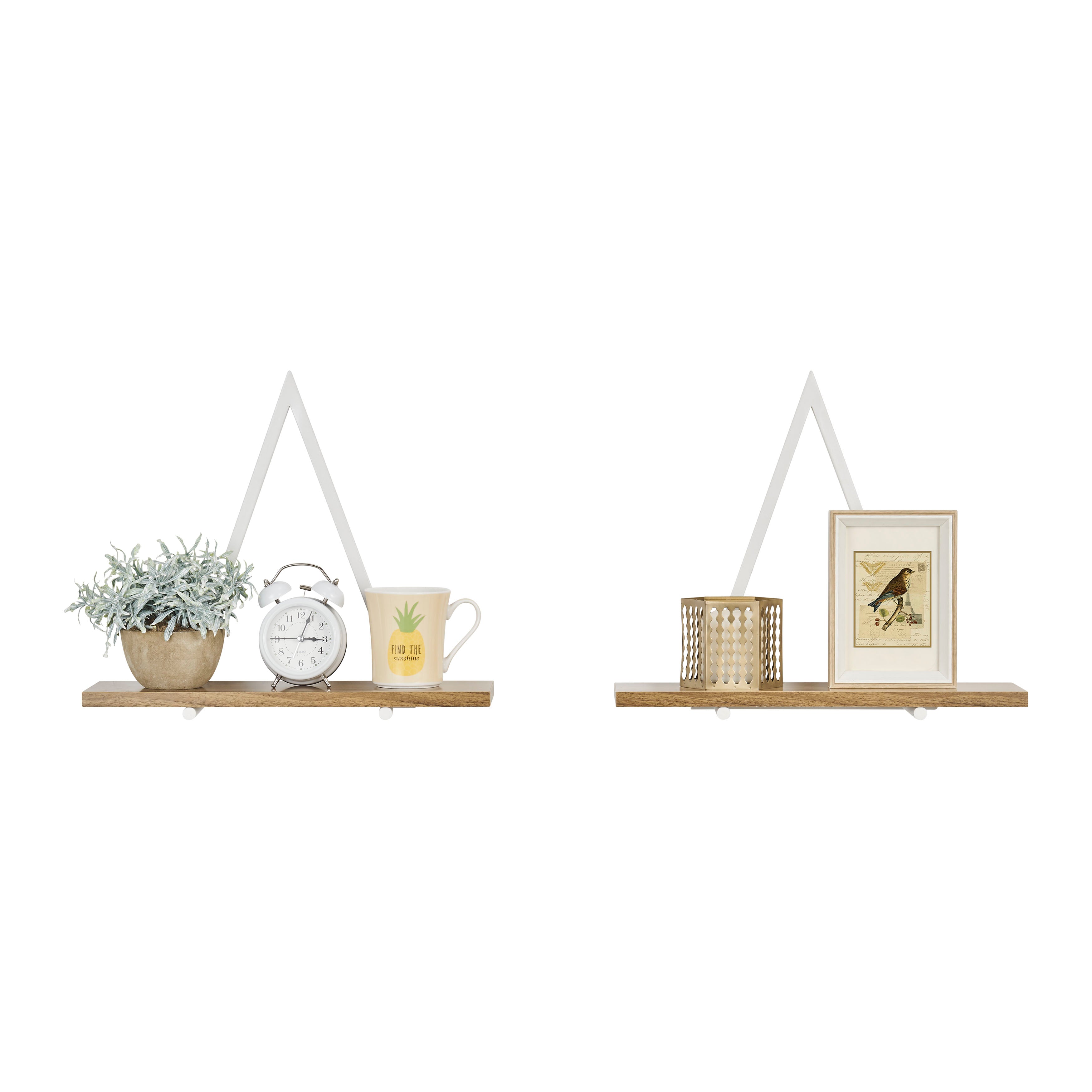 White/Light Walnut