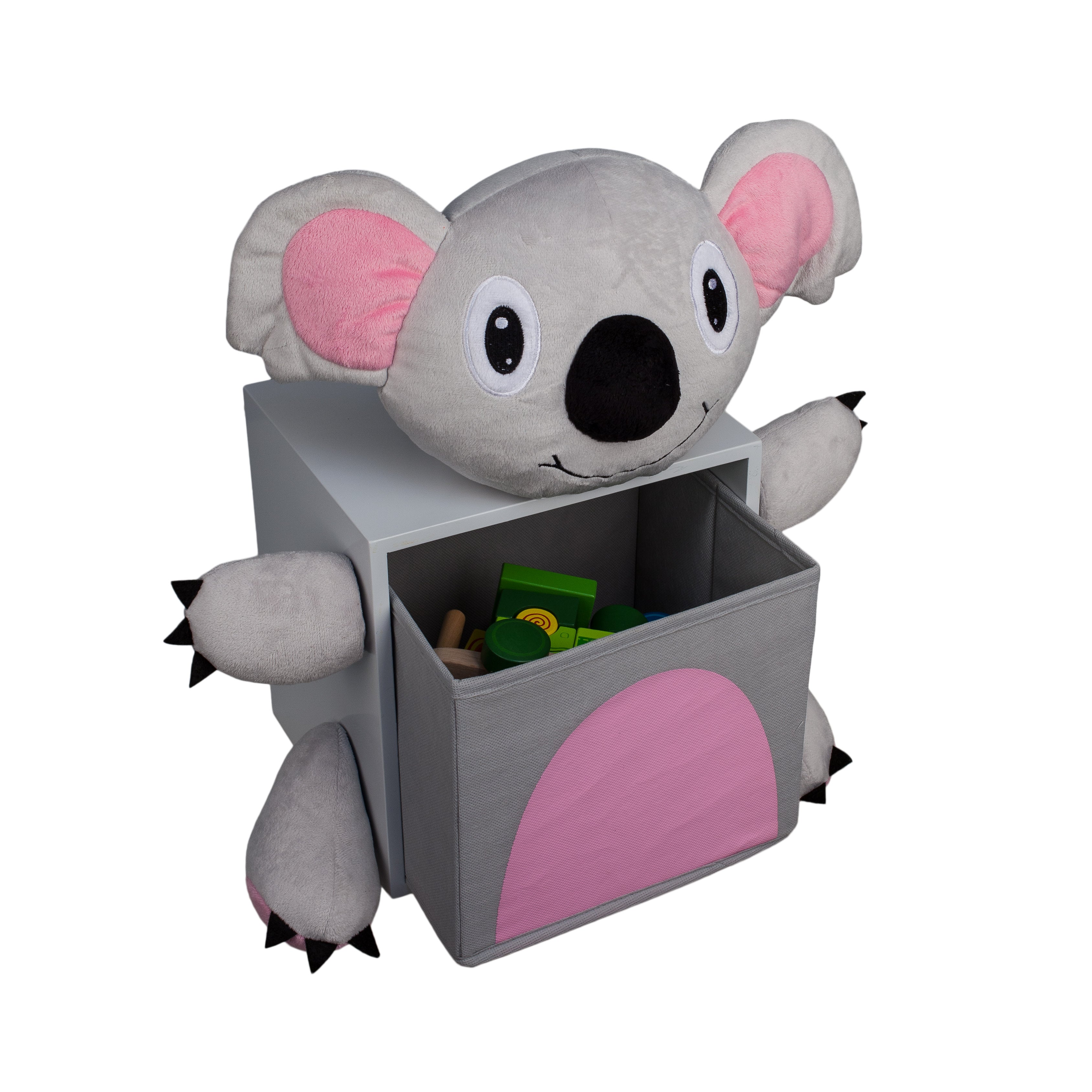 Plush Koala Bear Kids Wall Storage Bin