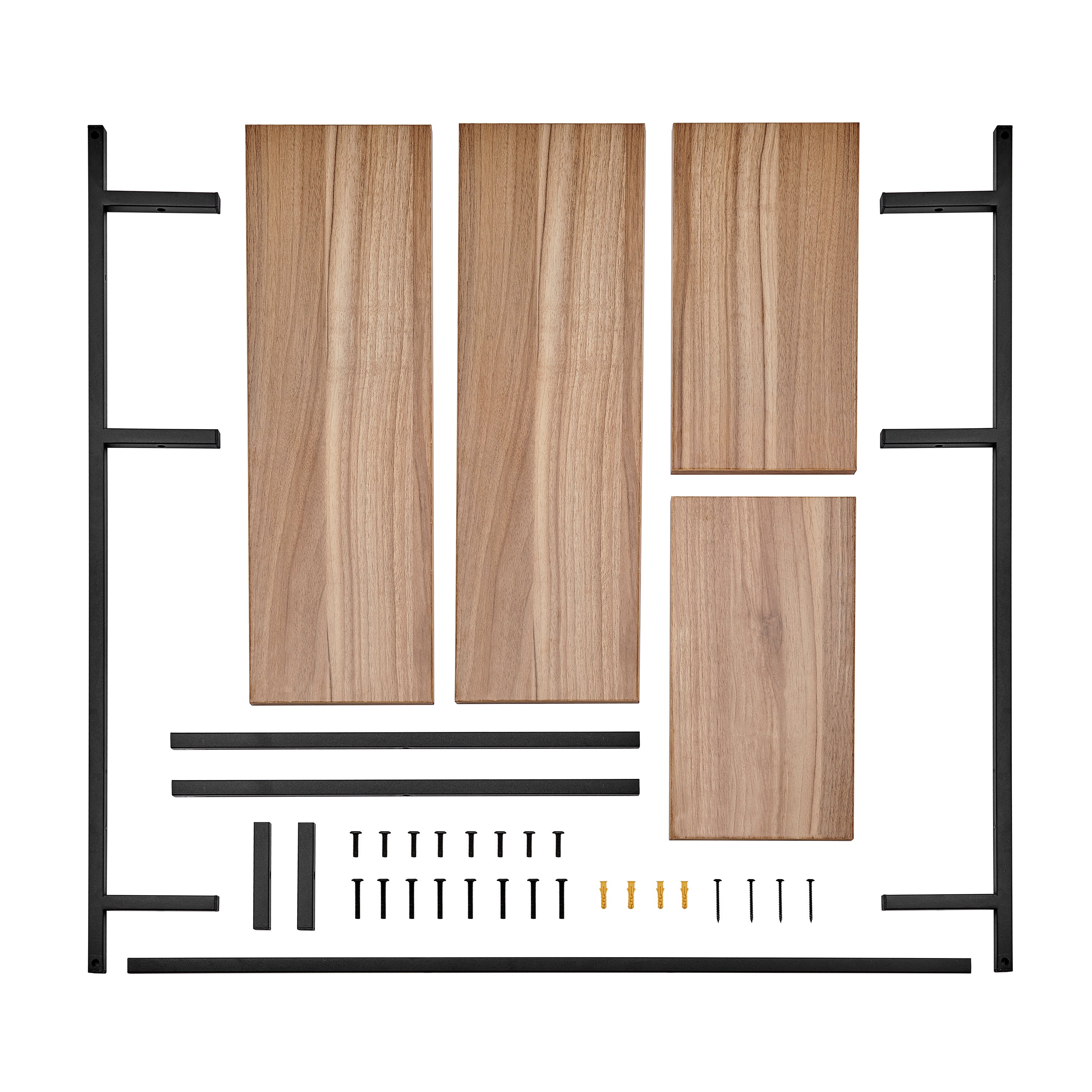 Black/Light Walnut
