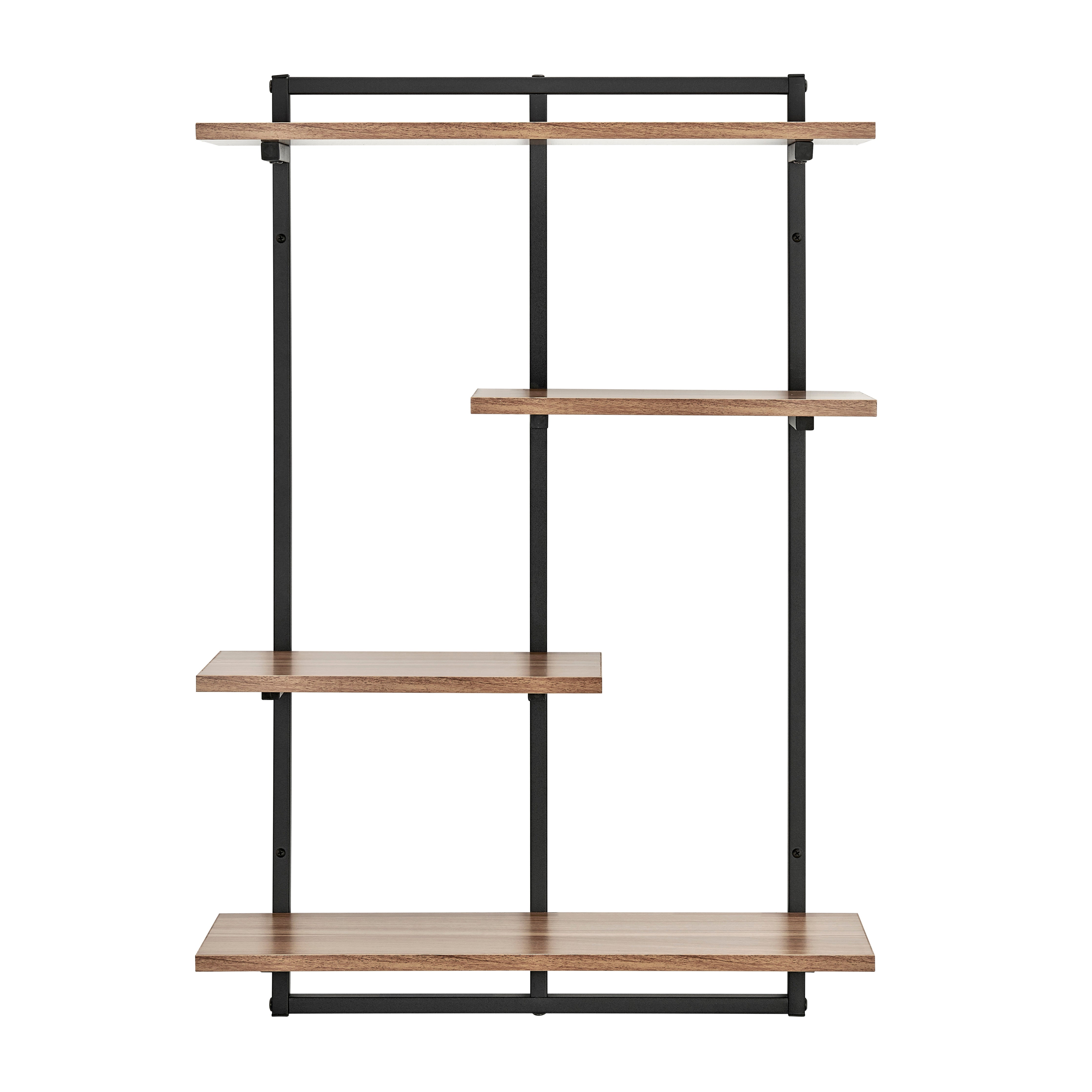 Black/Light Walnut