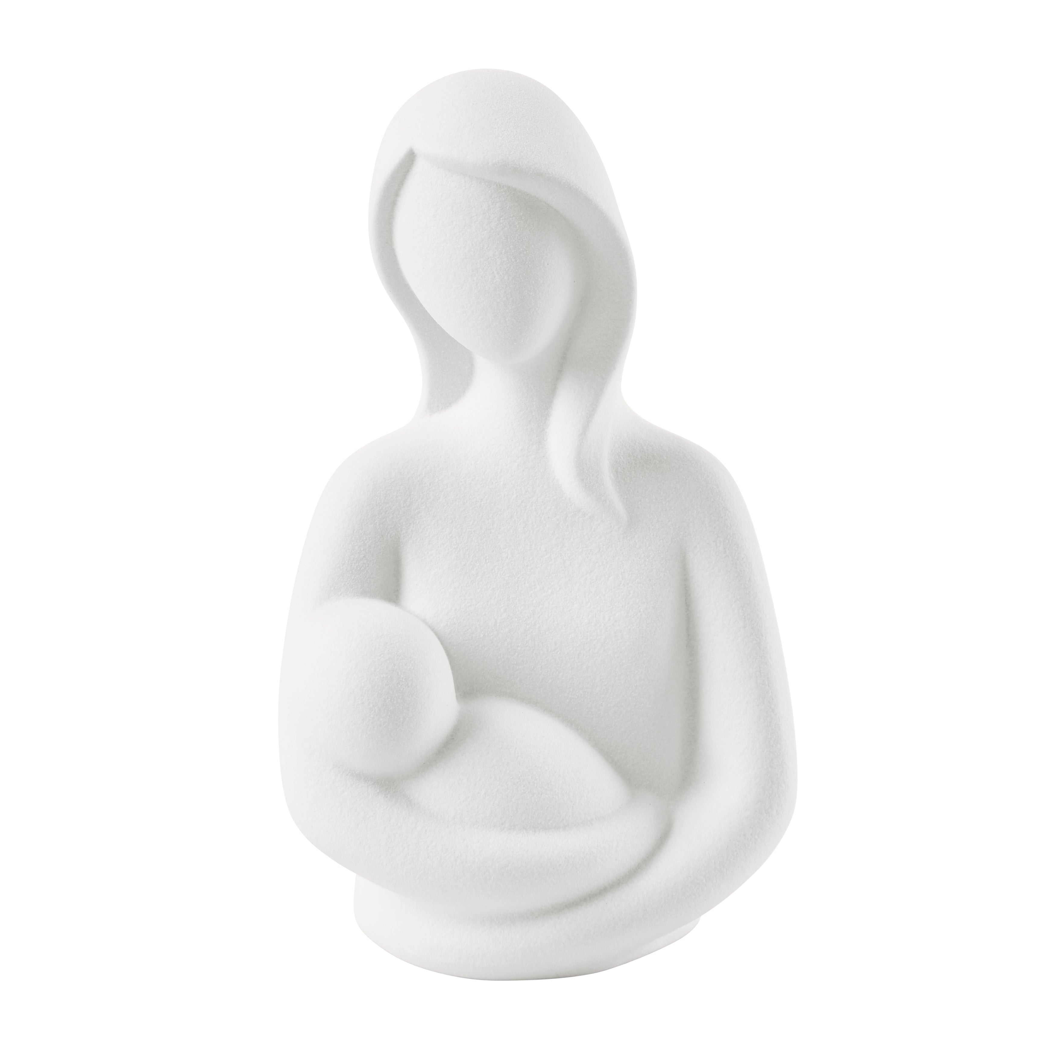 Hans Mother and Baby Ceramic Sculpture