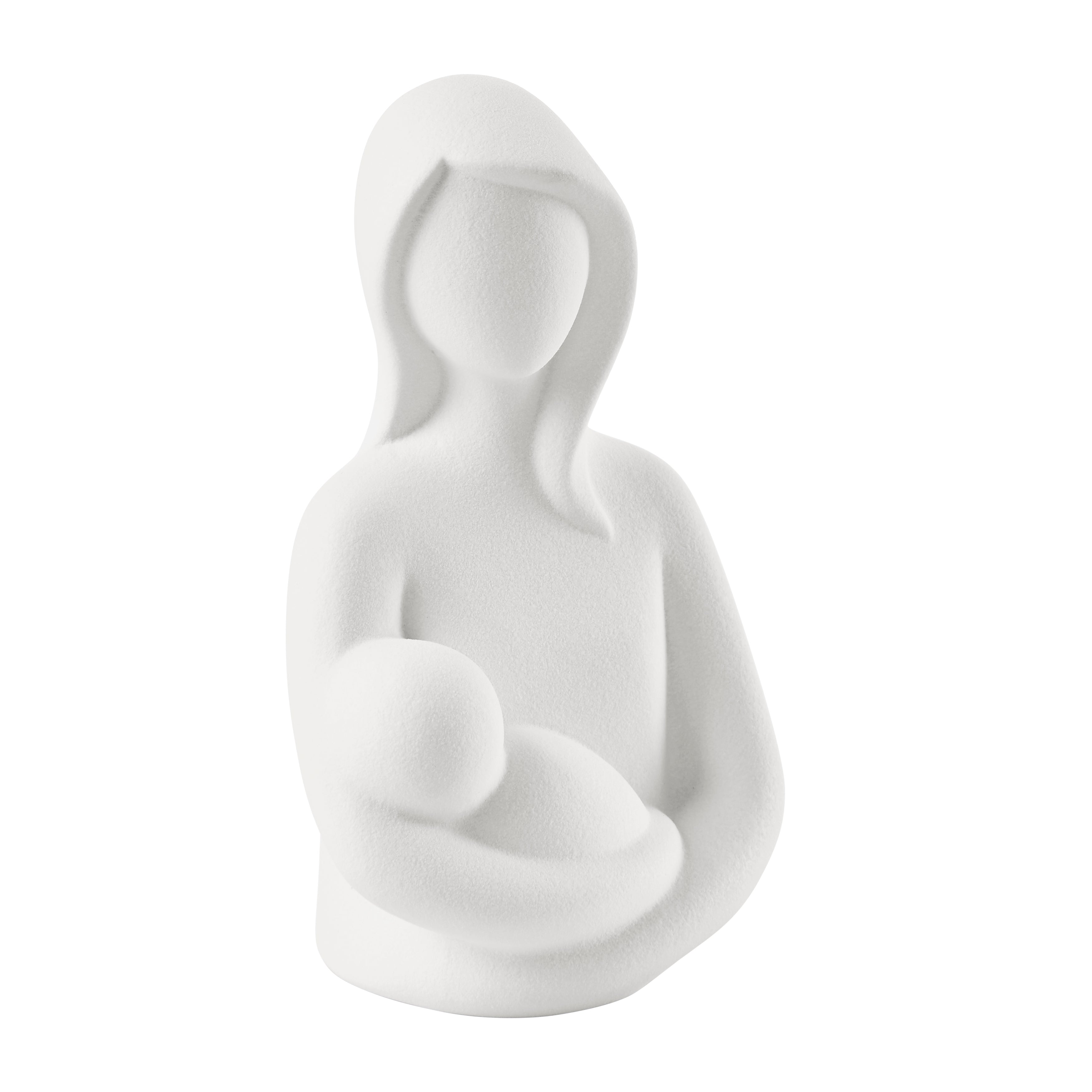 Hans Mother and Baby Ceramic Sculpture