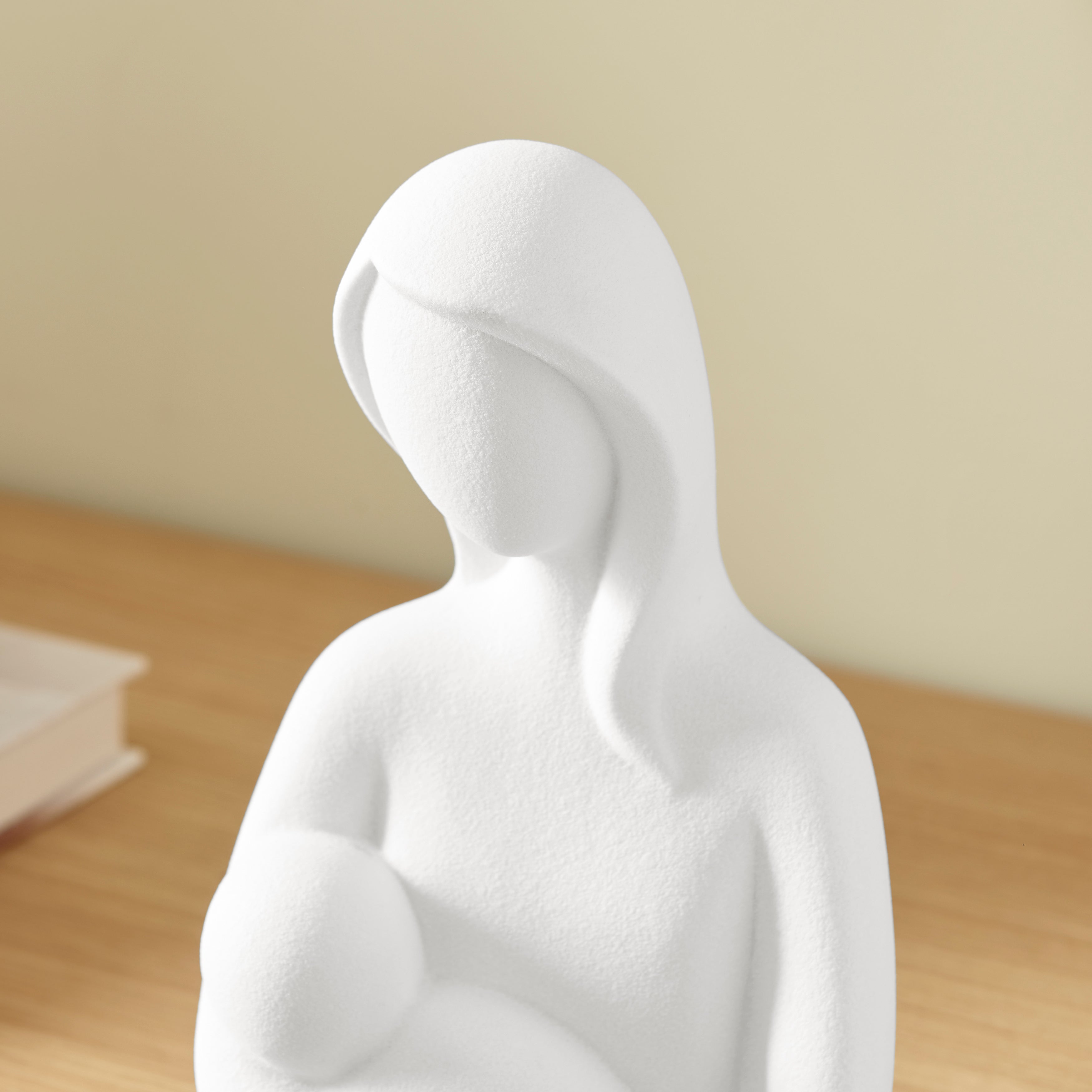 Hans Mother and Baby Ceramic Sculpture