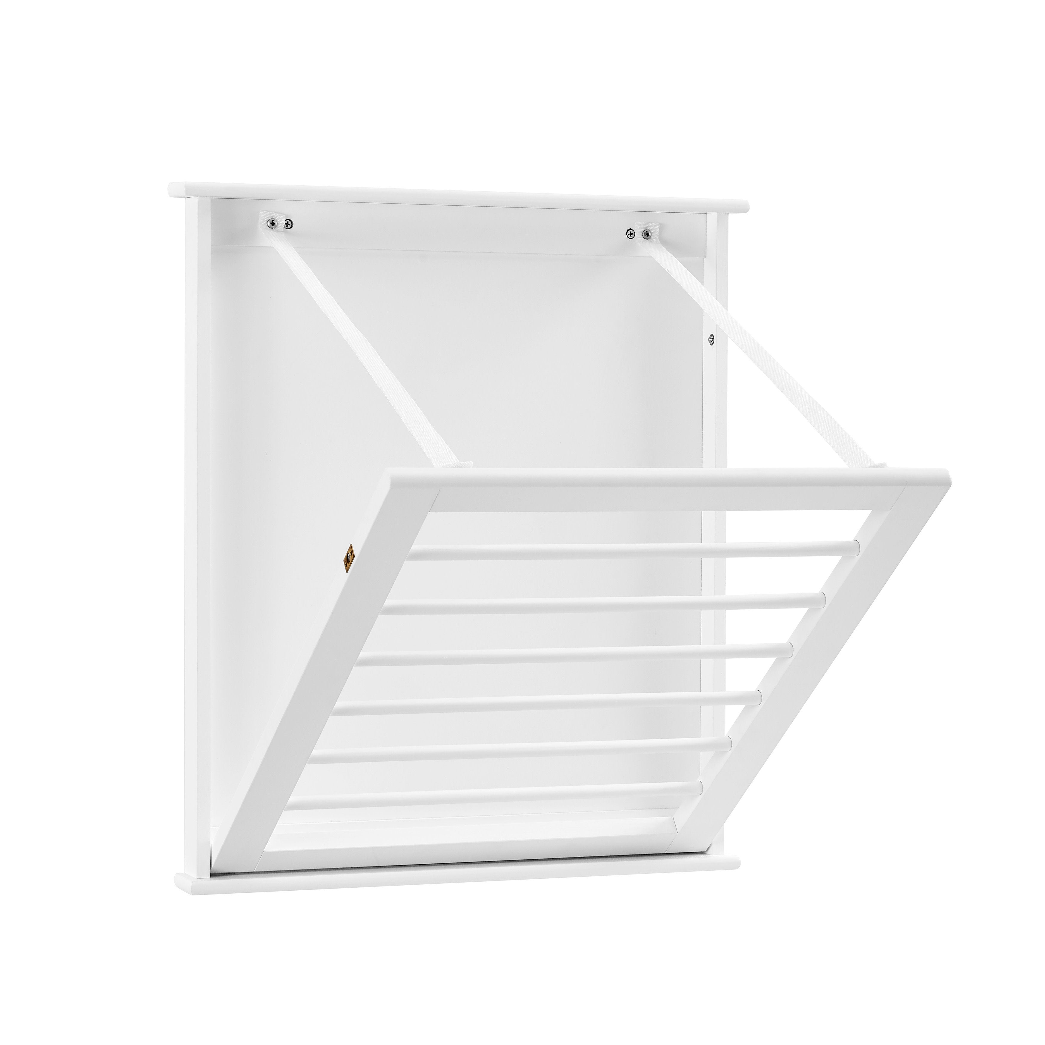 Sauder North Avenue® Compact White Laundry Stand & Drying Rack 430299