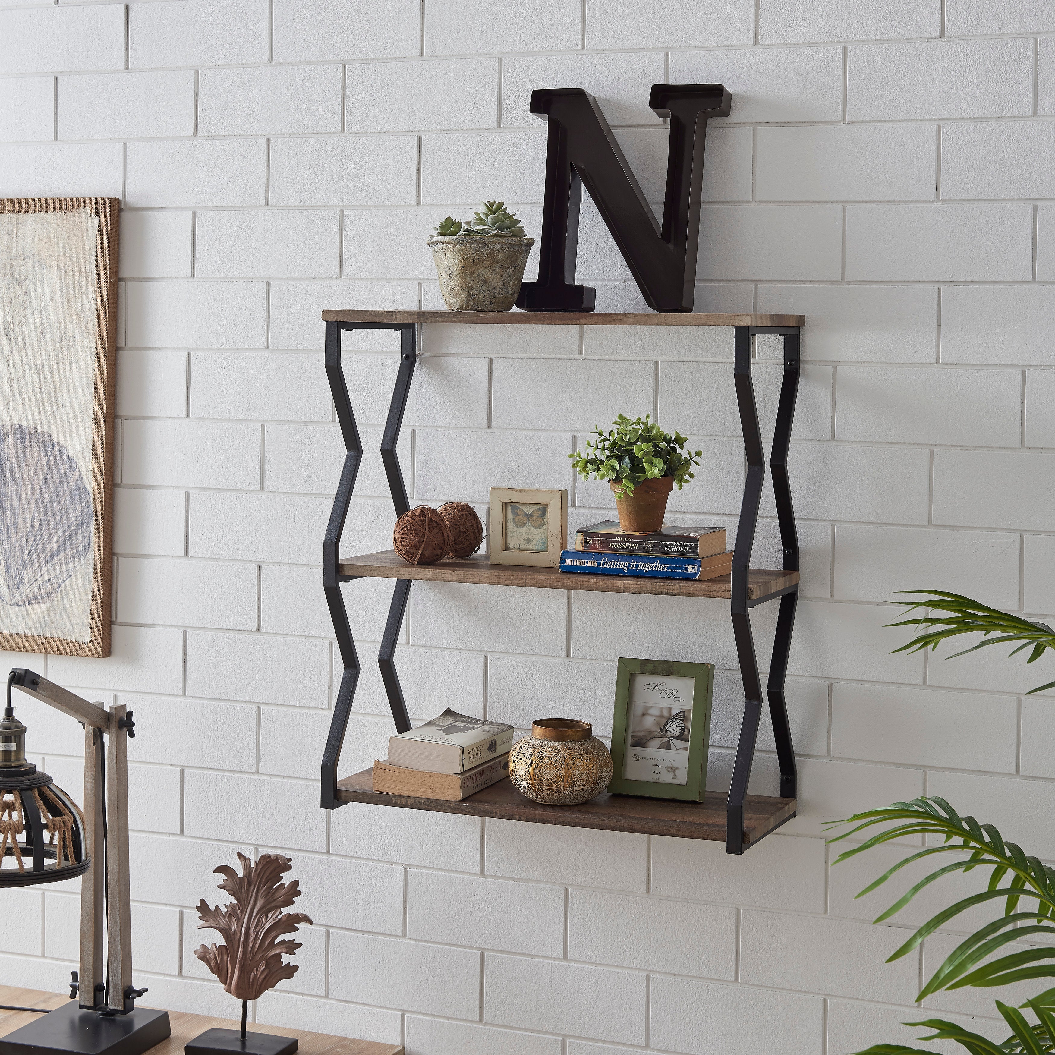 Free Shipping on 3-Tier Modern Wall Mounted Shelves Long Floating